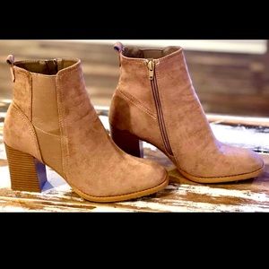 Suede Booties